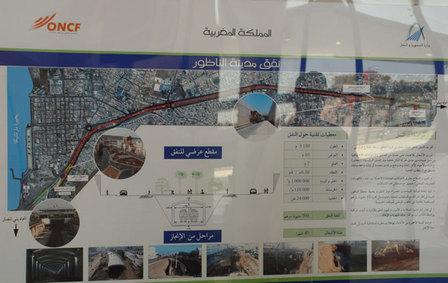الانطلاق الفعلي لخط السكة الحديدية بالناظور الانطلاق الفعلي لخط السكة الحديدية بالناظور