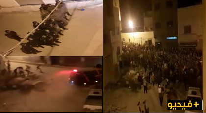 شاهدوا لحظة إندلاع مواجهات بين المحتجين والأمن بالحسيمة شاهدوا لحظة إندلاع مواجهات بين المحتجين والأمن بالحسيمة
