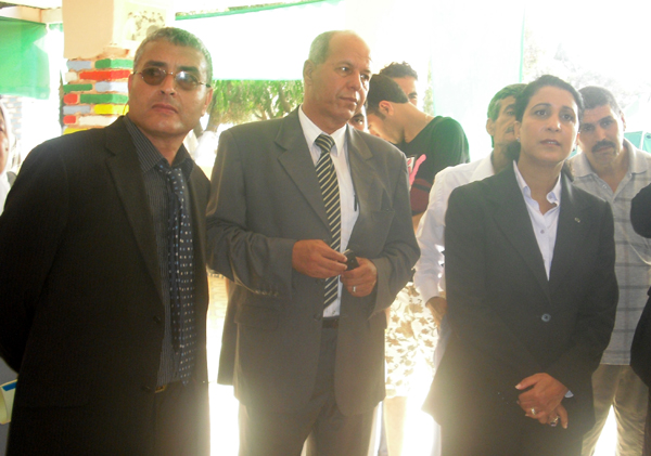 وزيرة الشباب والرياضة نوال المتوكل تتفقد مخيم أركمان وزيرة الشباب والرياضة نوال المتوكل تتفقد مخيم أركمان