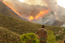 النيران تلتهم أزيد من 200 هكتار من القطاع الغابوي لجبال كبدانة النيران تلتهم أزيد من 200 هكتار من القطاع الغابوي لجبال كبدانة