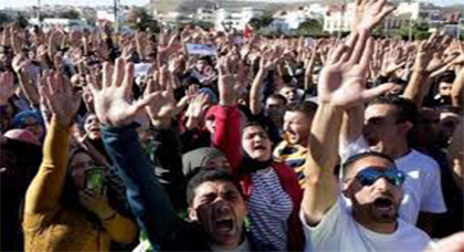 عدوى حراك الريف تنتقل إلى الدار البيضاء عدوى حراك الريف تنتقل إلى الدار البيضاء