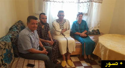 بعد إطلاق سراحه.. صلاح الوديع وأبو حفص يزوران المرتضى بمنزله بالحسيمة بعد إطلاق سراحه.. صلاح الوديع وأبو حفص يزوران المرتضى بمنزله بالحسيمة