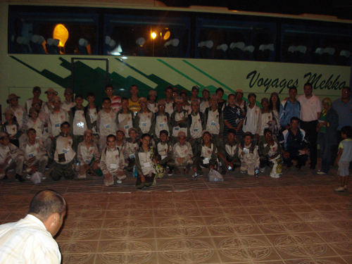 أطفال الطفولة الشعبية بالناظور يشاركون في مخيم البيضاء أطفال الطفولة الشعبية بالناظور يشاركون في مخيم البيضاء