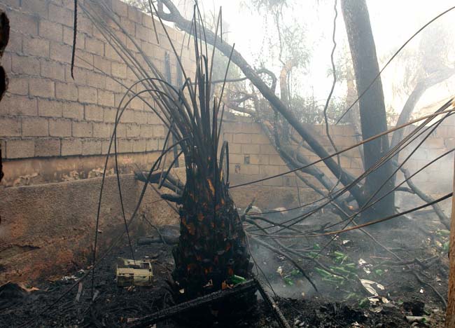 إخماد حريق نشب ببداية شارع الحسن الثاني بالنّاظور إخماد حريق نشب ببداية شارع الحسن الثاني بالنّاظور