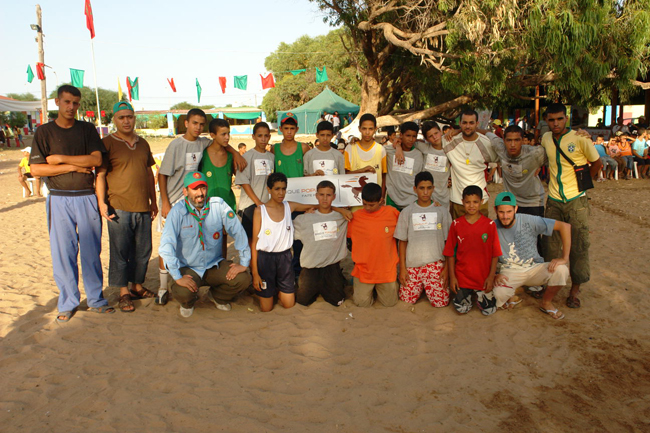 مؤسسة محمد الخامس لحماية البيئة والبنك الشعبي تنظم أنشطة بشاطئ أركمان  