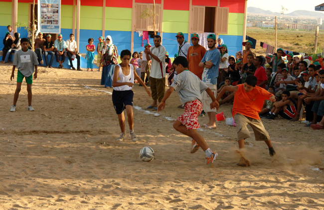 مؤسسة محمد الخامس لحماية البيئة والبنك الشعبي تنظم أنشطة بشاطئ أركمان   مؤسسة محمد الخامس لحماية البيئة والبنك الشعبي تنظم أنشطة بشاطئ أركمان