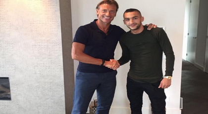 أخيرا.. لقجع ينهي الخلاف بين زياش ومدرب الأسود أخيرا.. لقجع ينهي الخلاف بين زياش ومدرب الأسود