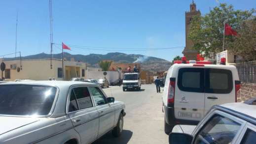 اشتعال نيران في أماكن متفرقة من غابة جبل كوروكو اشتعال نيران في أماكن متفرقة من غابة جبل كوروكو