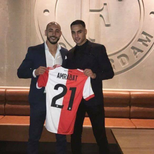 الدولي الريفي  سفيان امرابط ينتقل رسميا إلى فاينورد الهولندي