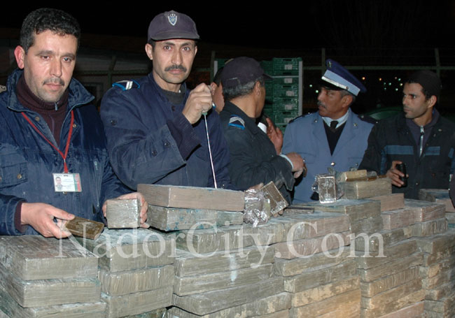 حجز ستّ وأربعين كيلوغراما من الشيرا بمحطة بني انصار البحرية حجز ستّ وأربعين كيلوغراما من الشيرا بمحطة بني انصار البحرية