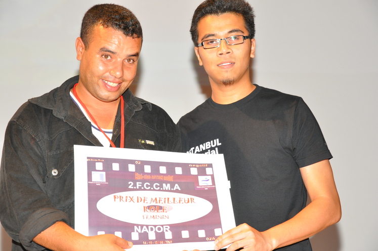 فيلم أنفاس ينال الجائزة الكُبرى لمهرجان مُبدعي الفيلم القصير هُواة بالناظور فيلم أنفاس ينال الجائزة الكُبرى لمهرجان مُبدعي الفيلم القصير هُواة بالناظور