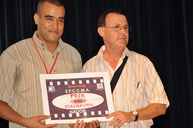 فيلم أنفاس ينال الجائزة الكُبرى لمهرجان مُبدعي الفيلم القصير هُواة بالناظور