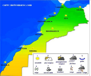 توقع انخفاض درجة الحرارة بالمغرب