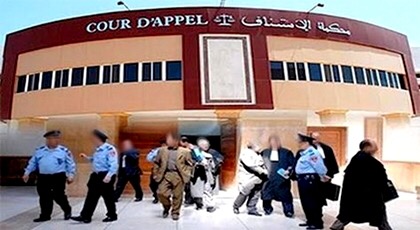إحالة الموقوفين في مخدرات سلوان على استئنافية الناظور بتهم الاتجار الدولي في المخدرات إحالة الموقوفين في مخدرات سلوان على استئنافية الناظور بتهم الاتجار الدولي في المخدرات