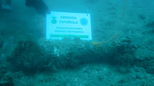 العثور على خمس قذائف في قاع البحر بمدينة مليلية على بعد 800 متر فقط من الشاطئ العثور على خمس قذائف في قاع البحر بمدينة مليلية على بعد 800 متر فقط من الشاطئ