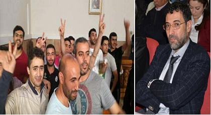 المحامي خالد أمعز يزور معتقلين لم يحظوا بزيارة أي محامي.. وينقل رسالة أحد معتقلي الحراك بسجن عكاشة المحامي خالد أمعز يزور معتقلين لم يحظوا بزيارة أي محامي.. وينقل رسالة أحد معتقلي الحراك بسجن عكاشة
