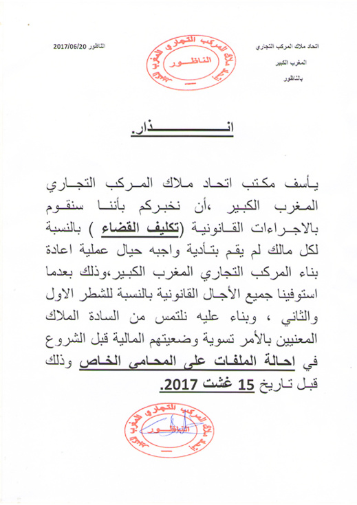 هذه هي الوثائق اللازمة لملاك "سوبير مارشي" لتسليمهم المحلات التجارية هذه هي الوثائق اللازمة لملاك "سوبير مارشي" لتسليمهم المحلات التجارية