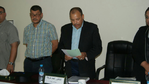 الباحث "محمد أوراغ" يناقش رسالة الماستر حول موضوع أراضي الجموع بين النص القانوني ورهانات التنمية الباحث "محمد أوراغ" يناقش رسالة الماستر حول موضوع أراضي الجموع بين النص القانوني ورهانات التنمية