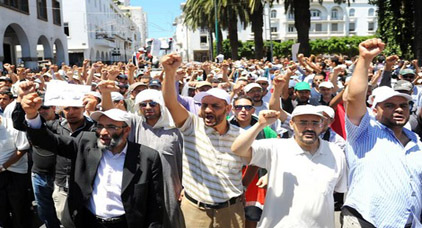 العدل والاحسـان تندد بمنع مسيرة 20 يوليوز وتجدد دعمها لحراك الحسيمة