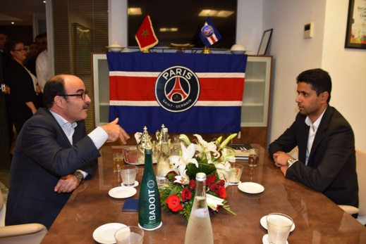 العماري يوقع لنادي باريس سان جرمان ويلتقي ناصر الخليفي العماري يوقع لنادي باريس سان جرمان ويلتقي ناصر الخليفي