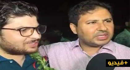 بالفيديو.. حامي الدين يعانق محمد بنجدي ابن الكبداني المفرج عنه ويعتبر العفو الملكي تصحيح لخطأ القضاء بالفيديو.. حامي الدين يعانق محمد بنجدي ابن الكبداني المفرج عنه ويعتبر العفو الملكي تصحيح لخطأ القضاء