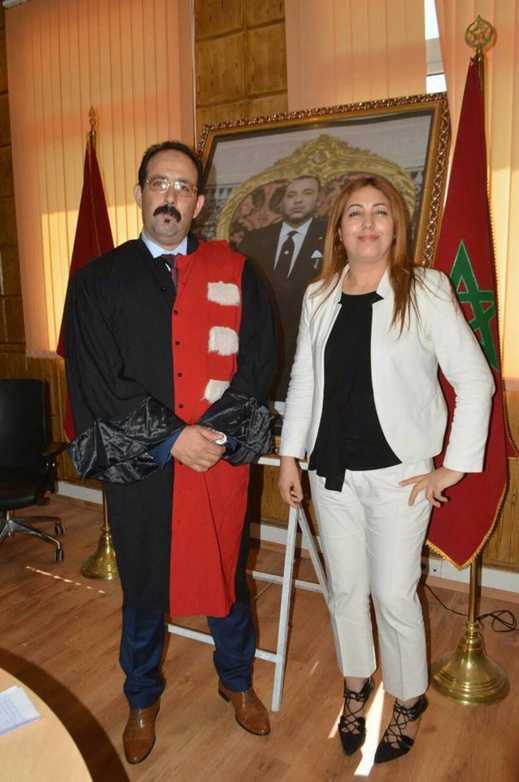 الباحث نجيم مزيان ينال شهادة الدكتوراه في القانون العام والعلوم السياسية بميزة مشرف جدا