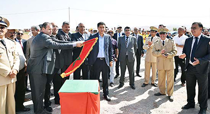 رئيس مجلس جهة الشرق يعطي انطلاقة مجموعة من المشاريع بمناسبة عيد العرش المجيد رئيس مجلس جهة الشرق يعطي انطلاقة مجموعة من المشاريع بمناسبة عيد العرش المجيد