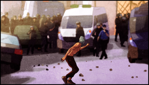 سامي عمور يلخص "حراك الحسيمة" في 11 صورة كارتونية سامي عمور يلخص "حراك الحسيمة" في 11 صورة كارتونية