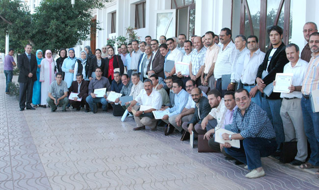 اختتام أيام التكوين حول المشاريع الاجتماعية اختتام أيام التكوين حول المشاريع الاجتماعية