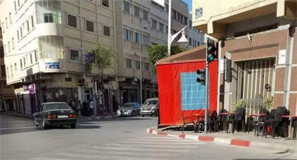 نشطاء من الناظور يشتكون احتلال الملك العام على موقع فايسبوك نشطاء من الناظور يشتكون احتلال الملك العام على موقع فايسبوك