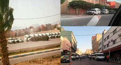 بالصور.. هكذا نجحت السلطات في منع مسيرة الخميس بالعروي بالصور.. هكذا نجحت السلطات في منع مسيرة الخميس بالعروي