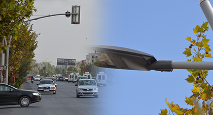 أشغال تهيئة مدخل مدينة الناظور تتواصل بتأثيث شارعه الرئيسي بإنارة ليلية ساطعة ذات مصابيح زرقاء أشغال تهيئة مدخل مدينة الناظور تتواصل بتأثيث شارعه الرئيسي بإنارة ليلية ساطعة ذات مصابيح زرقاء