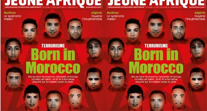 جون أفريك تغضب المغاربة بعنوان : الارهاب ولد بالمغرب جون أفريك تغضب المغاربة بعنوان : الارهاب ولد بالمغرب