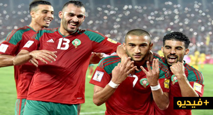 إبن الريف حكيم زياش يزأر بقوة ويهدي المغرب فوزا ثمينا إبن الريف حكيم زياش يزأر بقوة ويهدي المغرب فوزا ثمينا