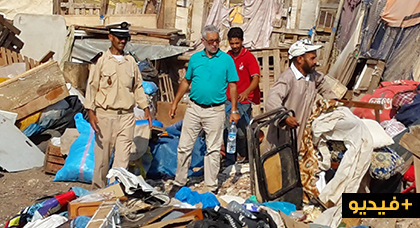 هدم أكواخ قصديرية ببني أنصار بعد اتخاذها ملاذا للهاربين من العدالة وأوكارا معدة للدعارة وحاضنة للسيدا هدم أكواخ قصديرية ببني أنصار بعد اتخاذها ملاذا للهاربين من العدالة وأوكارا معدة للدعارة وحاضنة للسيدا