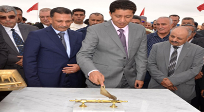 بعيوي يشرف على تدشين وحدة صناعية ستوفر 300 منصب شغل في جهة الشرق بعيوي يشرف على تدشين وحدة صناعية ستوفر 300 منصب شغل في جهة الشرق