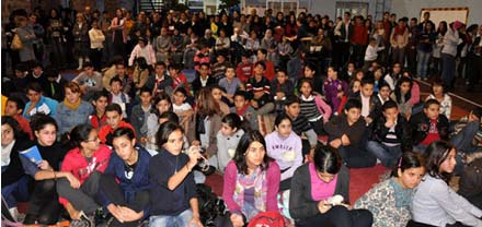 معهد " لوبي دي فيغا " بالناظور يحتفل بيوم القراءة معهد " لوبي دي فيغا " بالناظور يحتفل بيوم القراءة