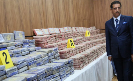 كمية الكوكايين المحجوز بالناظور و مدن أخرى تبلغ قيمتها نحو 26 مليار وعدد المعتقلين وصل إلى 15 شخصا