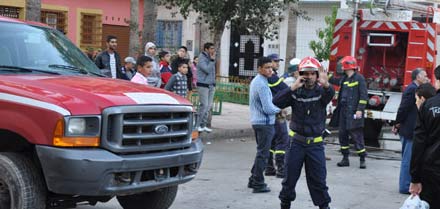 إنفجار قنينة غاز يثير الهلع في نفوس ساكنة حي لعري الشيخ بالناظور إنفجار قنينة غاز يثير الهلع في نفوس ساكنة حي لعري الشيخ بالناظور
