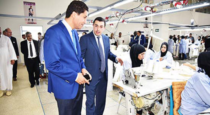 رئيس جهة الشرق يدشن وحدة صناعية بتكنوبول وجدة رئيس جهة الشرق يدشن وحدة صناعية بتكنوبول وجدة