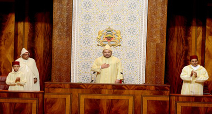 النص الكامل للخطاب السامي الذي وجهه الملك محمد السادس لأعضاء البرلمان بمجلسيه النص الكامل للخطاب السامي الذي وجهه الملك محمد السادس لأعضاء البرلمان بمجلسيه