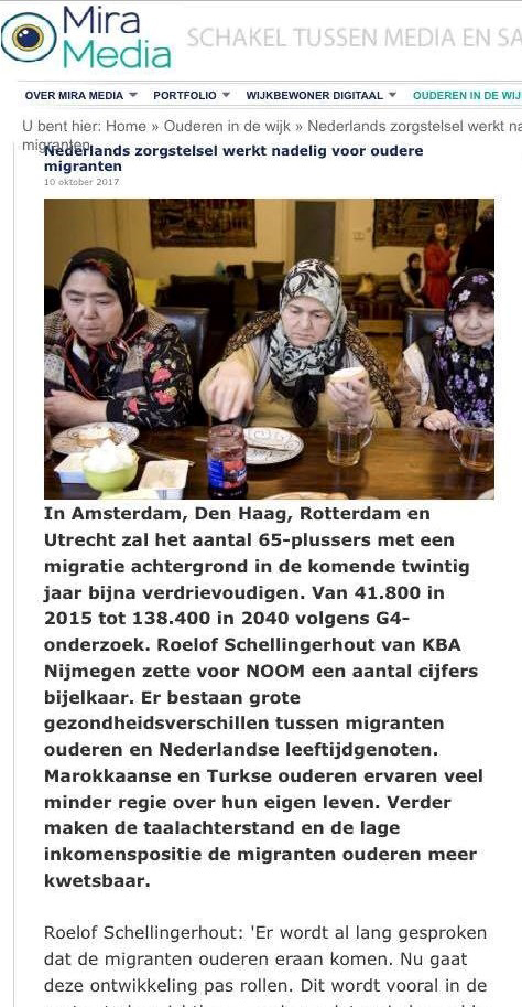 المهاجرون العجائز يعانون العزلة في هولندا.. نظام الرعاية الهولندي "يضر" بالمهاجرين المسنين
