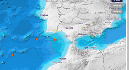 المرصد الجغرافي الإسباني يعلن عن تسجيل هزة أرضية قبالة سواحل الحسيمة وهذه تفاصيلها 