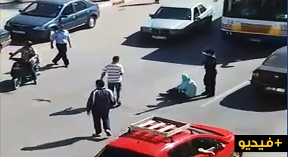سيدة تلقي بنفسها أمام عجلات إحدى حافلات الناظور بعدم رفض المركز الإستشفائي إستقبال قريب لها 