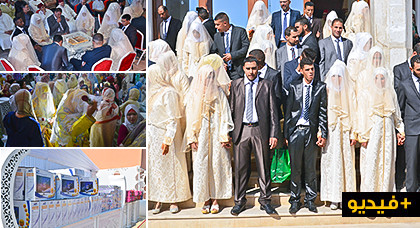 المجلس العلمي بالناظور يقيم حفلا جماعيا لفائدة 50 شاب وشابة المجلس العلمي بالناظور يقيم حفلا جماعيا لفائدة 50 شاب وشابة