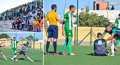 هلال الناظور لكرة القدم يتعادل في ميدانه بدون أهداف مع نظيره وفاء الدريوش
