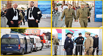يقظة أمنية كبيرة ترافق فعاليات مهرجان السينما والذاكرة المشتركة بالناظور يقظة أمنية كبيرة ترافق فعاليات مهرجان السينما والذاكرة المشتركة بالناظور
