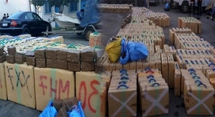 بينها الـ 12 طن المحجوزة بالدريوش.. ضبط حوالي 200 طن من المخدرات منذ مطلع العام الجاري بينها الـ 12 طن المحجوزة بالدريوش.. ضبط حوالي 200 طن من المخدرات منذ مطلع العام الجاري