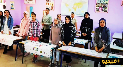 بعد ضجة الإعتداء على أستاذ ورزازات... تلاميذ ثانوية الفيض يخرجون فيلم قصير تحت عنوان نحب أساتذتنا بعد ضجة الإعتداء على أستاذ ورزازات... تلاميذ ثانوية الفيض يخرجون فيلم قصير تحت عنوان نحب أساتذتنا