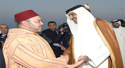قطر تدخل على الخط في قضية فبركة صورة للملك محمد السادس قطر تدخل على الخط في قضية فبركة صورة للملك محمد السادس
